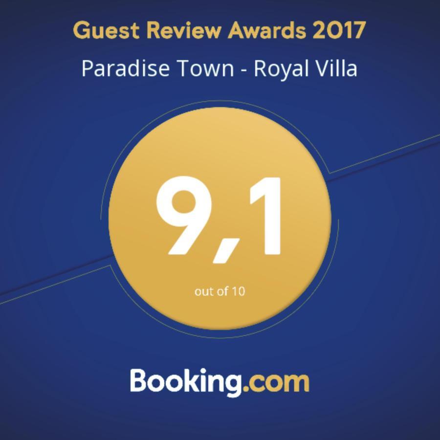 Paradise Town Villa Royal 100 Mbps Free Wifi Belek Exteriör bild